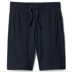 Baby Gap (2 Years) Navy Blue Pull-On Cotton Shorts